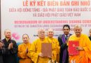 GHPGVN ký kết bản ghi nhớ với Tăng-già Phật giáo Sri Lanka