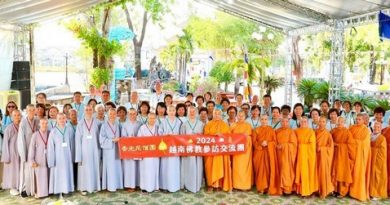 Đồng Nai: Phái đoàn Hương Quang Phật Học viện Đài Loan thăm và giao lưu với chư Tôn đức Ni Ni giới Hệ phái Khất sĩ tại Tịnh xá Ngọc Uyển